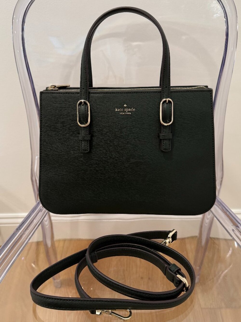 Kate Spade Top Handle Satchel with Crossbody Strap